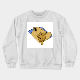 lioness and her cub Crewneck Sweatshirt